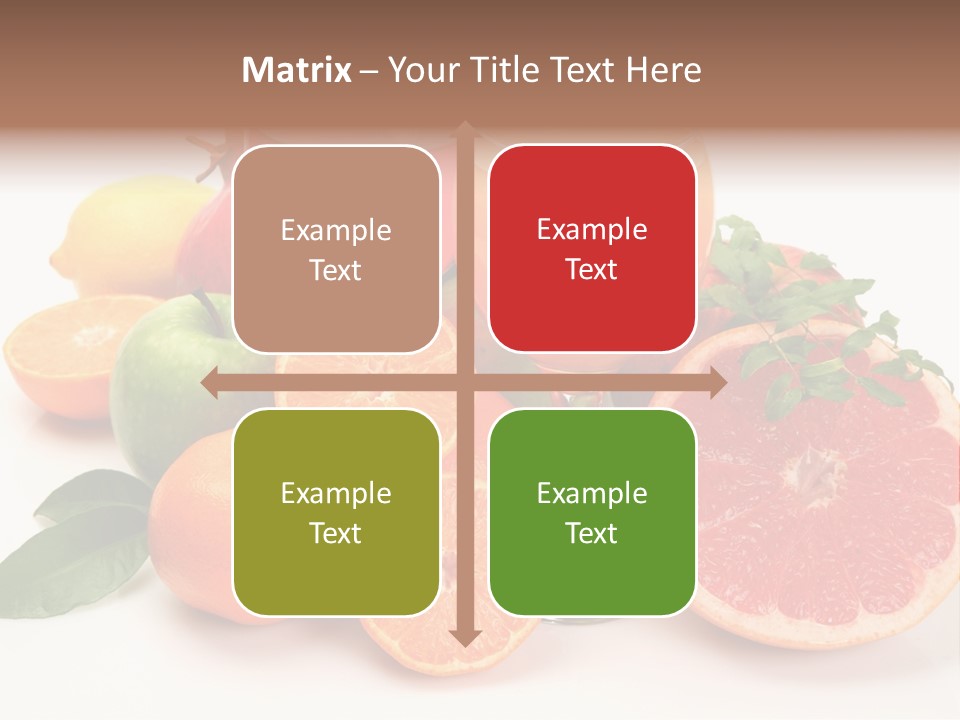 Citrus Fruit PowerPoint Template