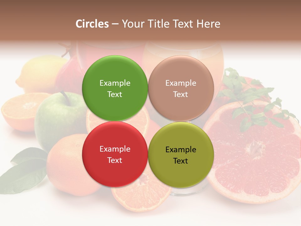 Citrus Fruit PowerPoint Template