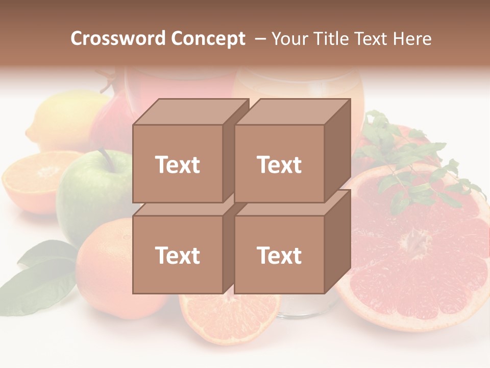 Citrus Fruit PowerPoint Template