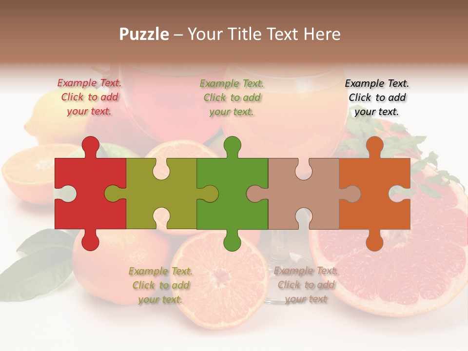 Citrus Fruit PowerPoint Template