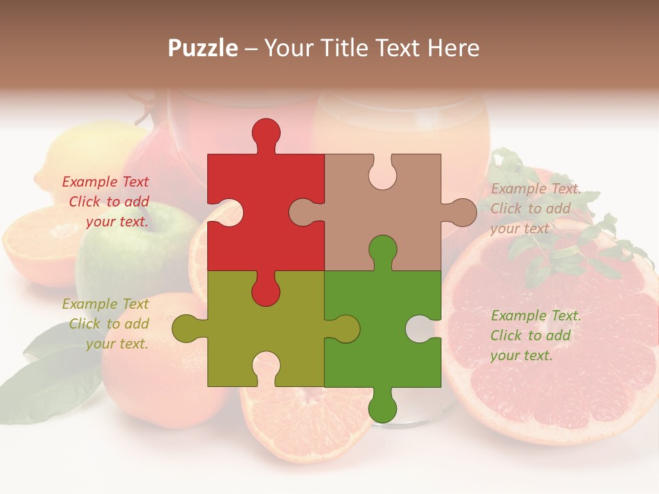 Citrus Fruit PowerPoint Template