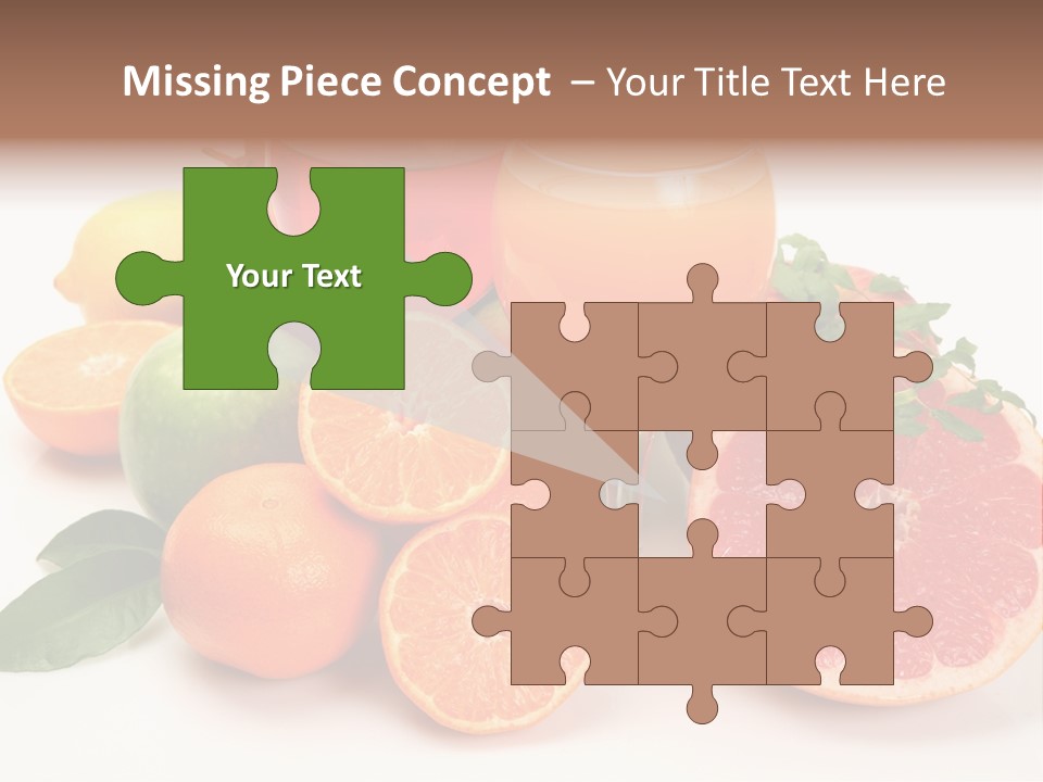 Citrus Fruit PowerPoint Template