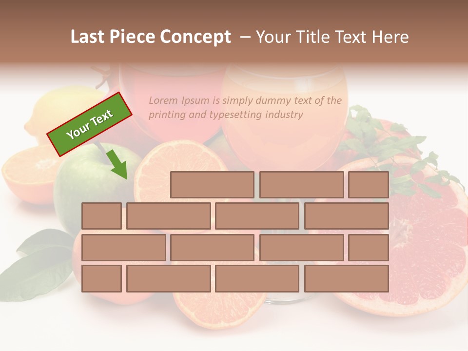 Citrus Fruit PowerPoint Template