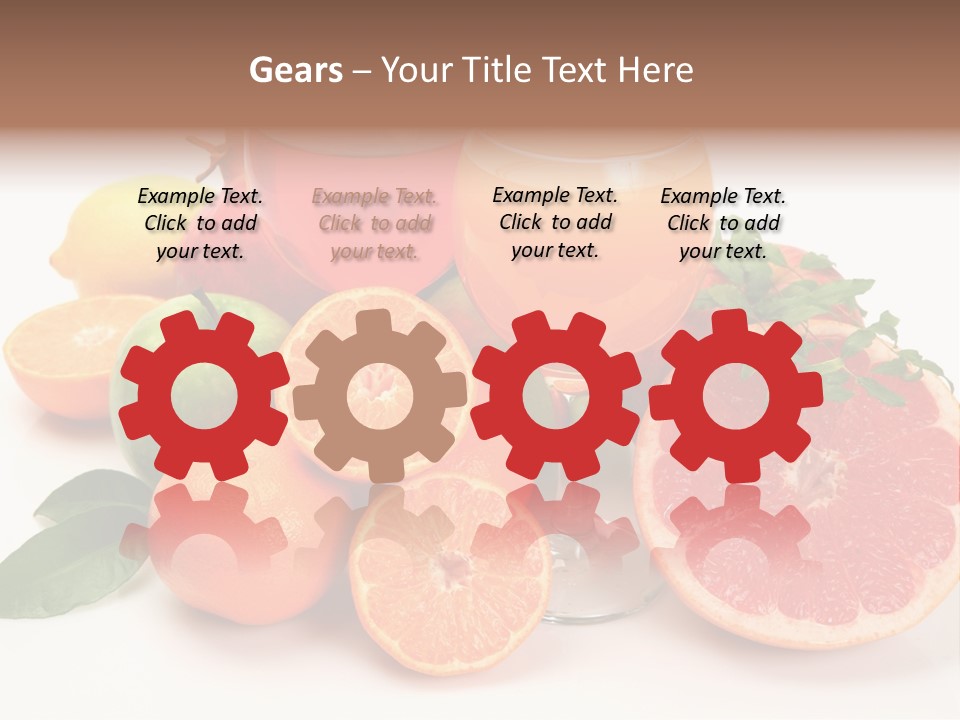 Citrus Fruit PowerPoint Template
