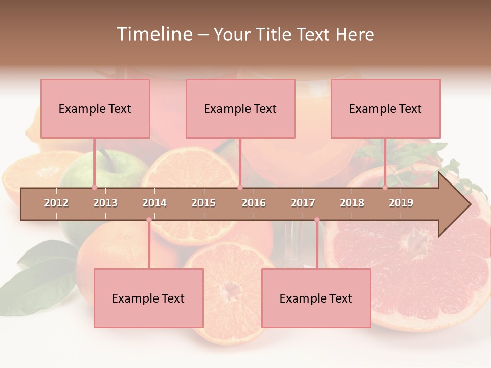 Citrus Fruit PowerPoint Template