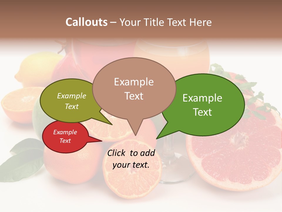 Citrus Fruit PowerPoint Template