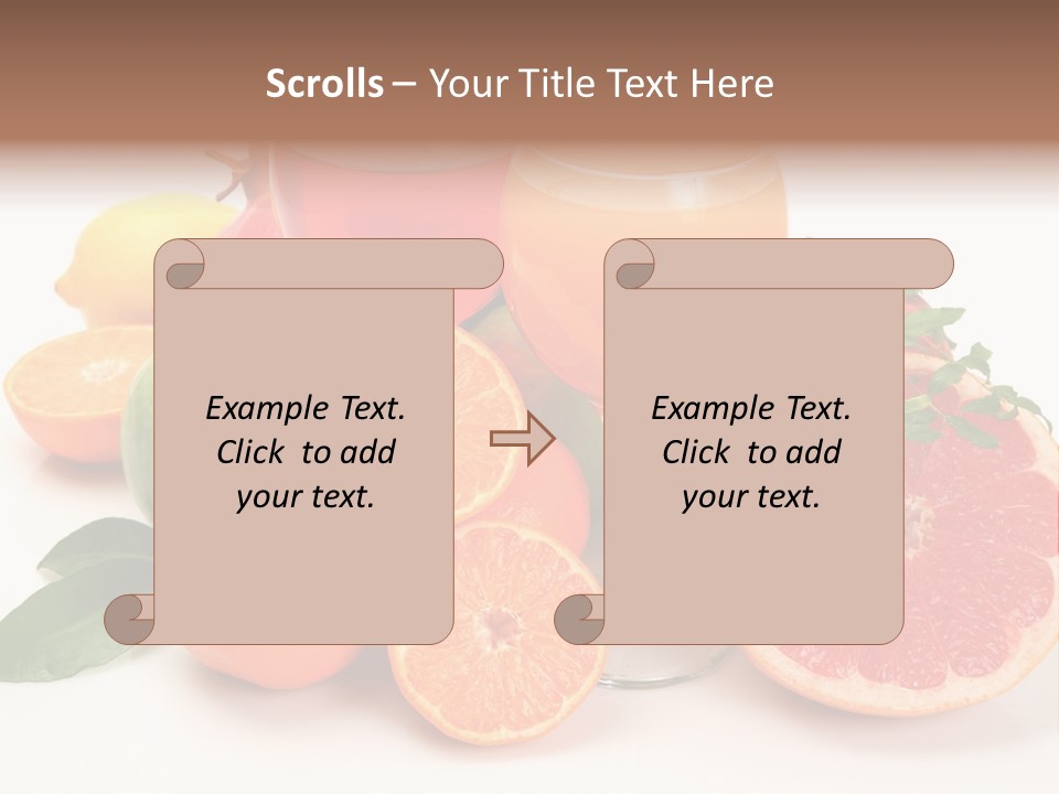 Citrus Fruit PowerPoint Template