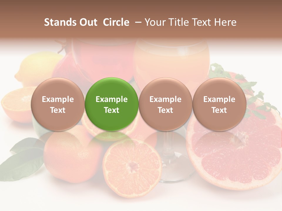 Citrus Fruit PowerPoint Template