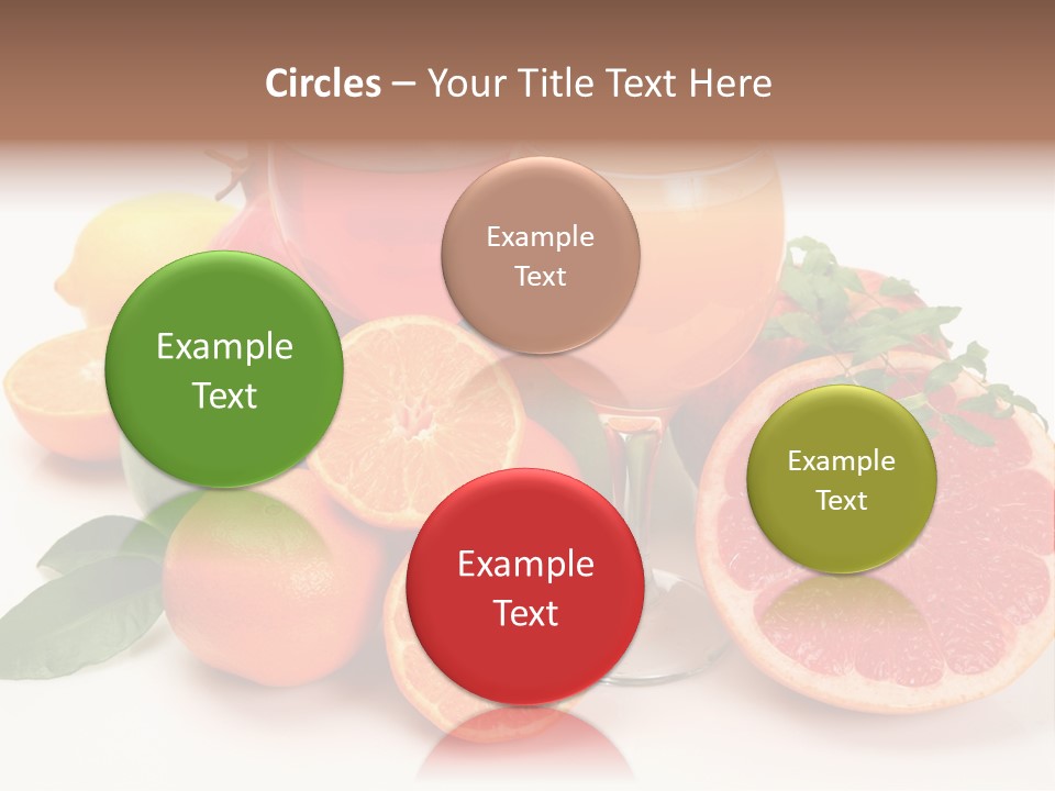 Citrus Fruit PowerPoint Template