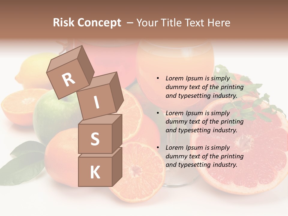 Citrus Fruit PowerPoint Template