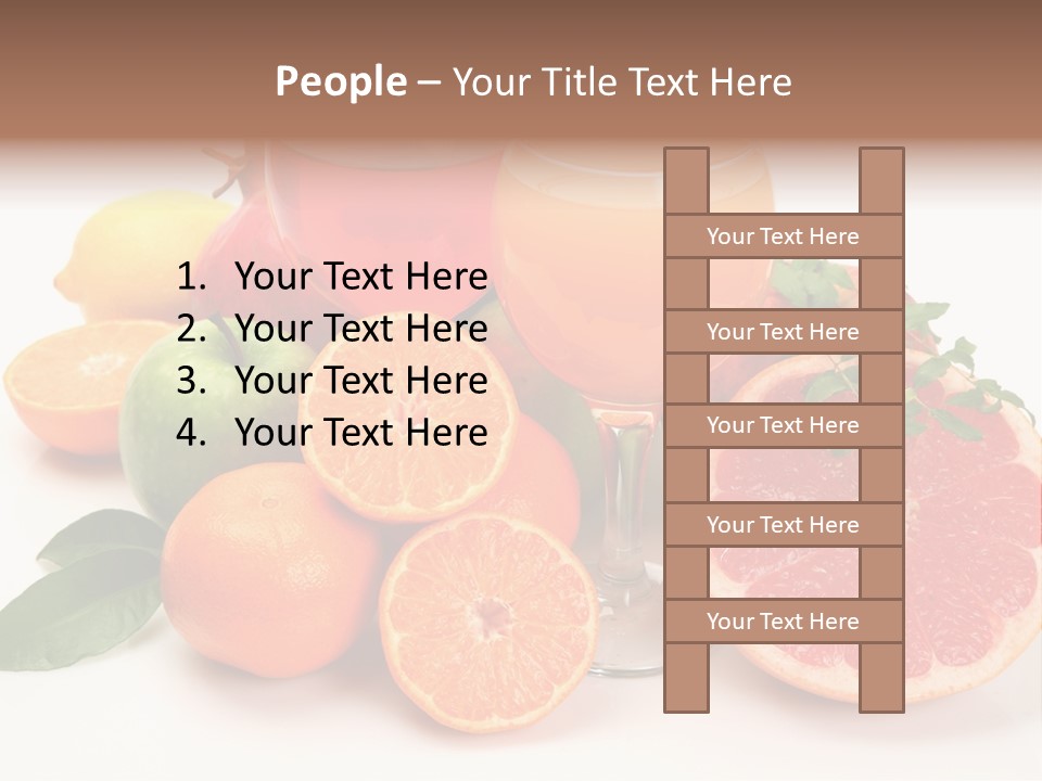 Citrus Fruit PowerPoint Template