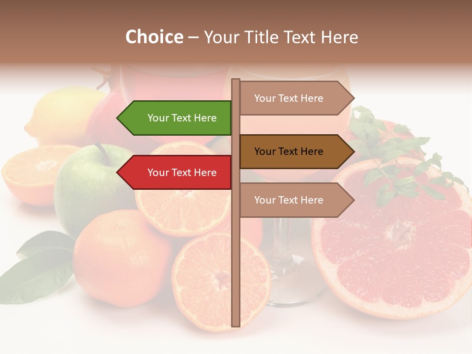 Citrus Fruit PowerPoint Template