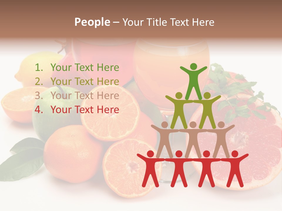 Citrus Fruit PowerPoint Template