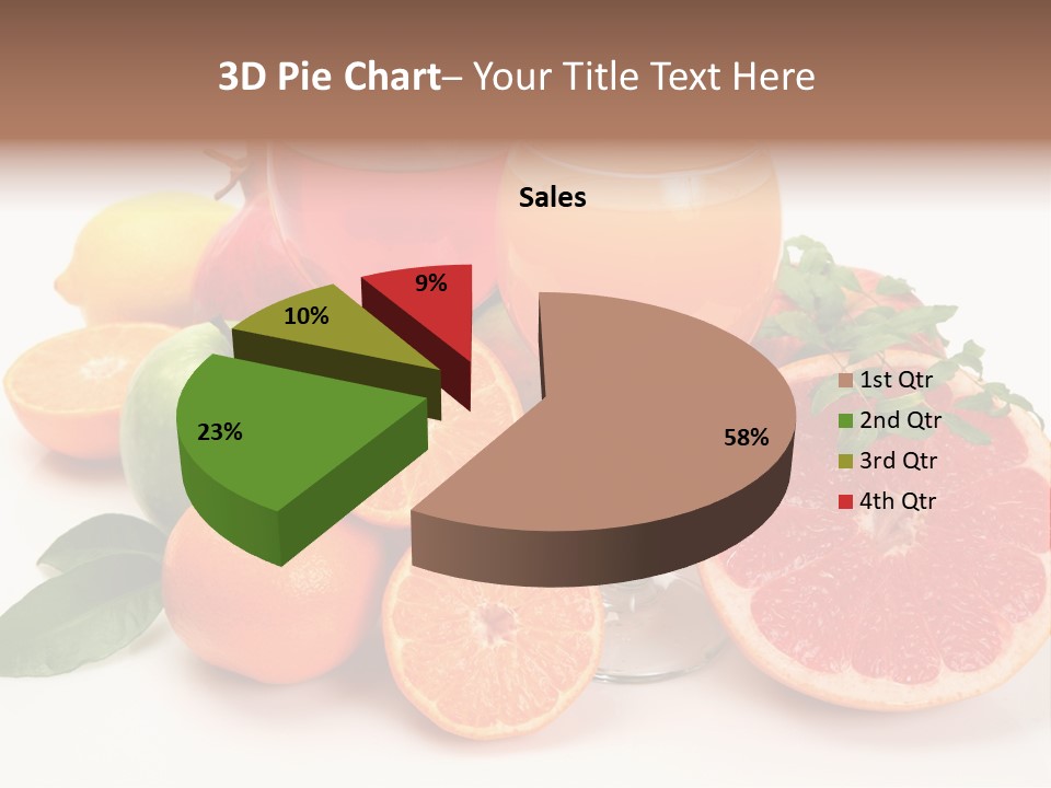 Citrus Fruit PowerPoint Template