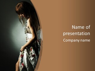 Adult Skin Healthy PowerPoint Template