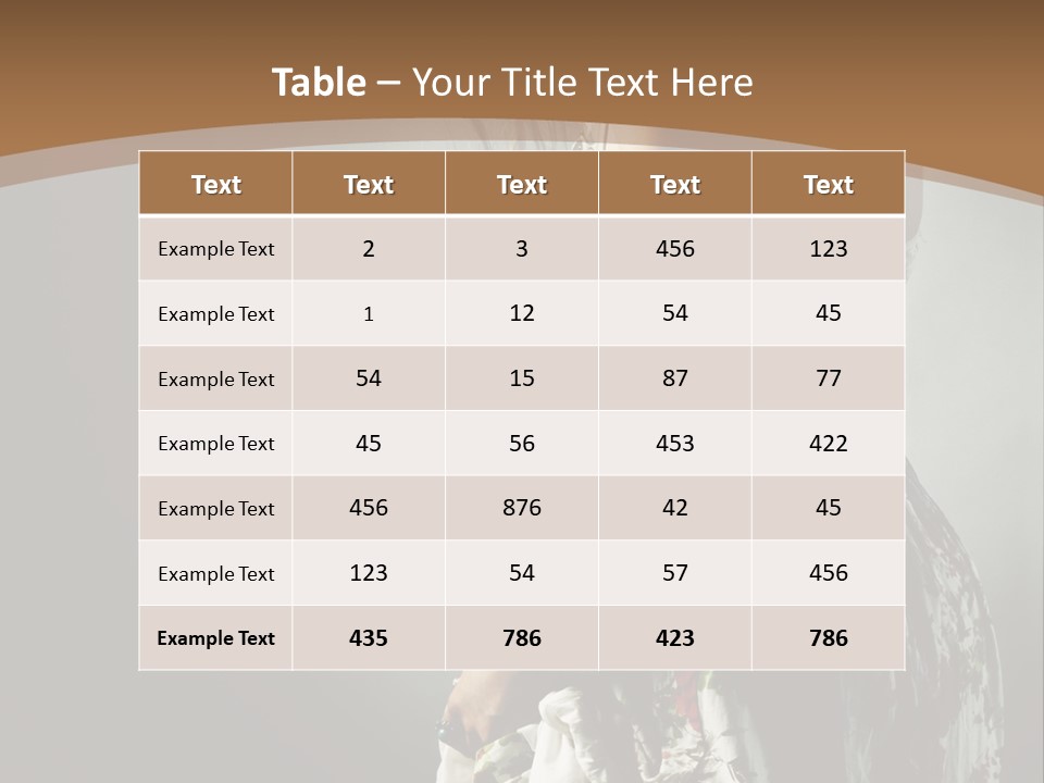 Adult Skin Healthy PowerPoint Template