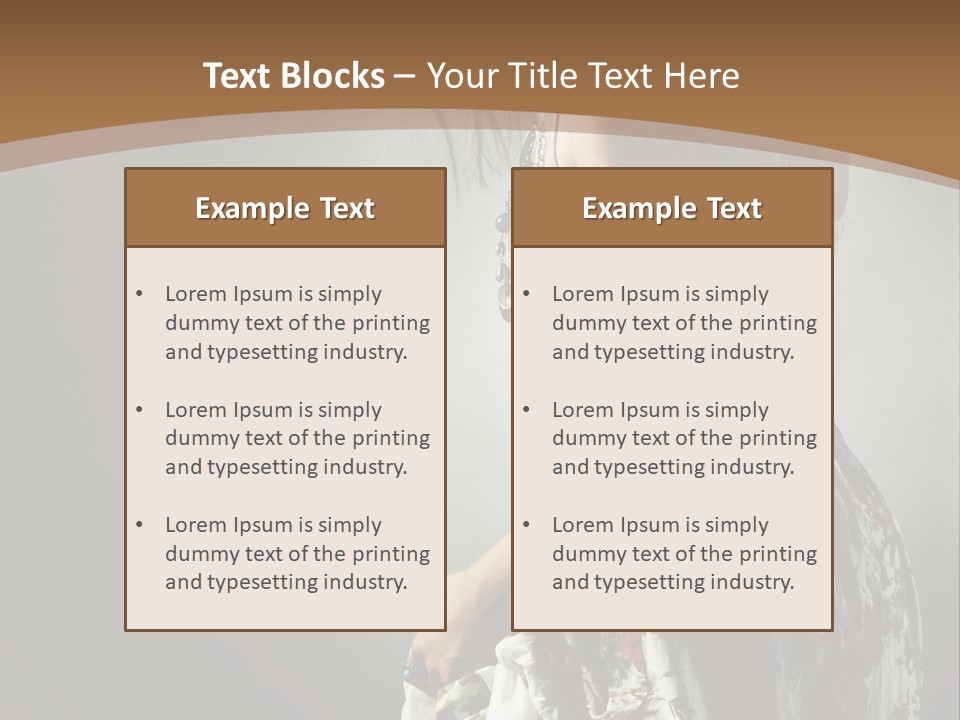 Adult Skin Healthy PowerPoint Template