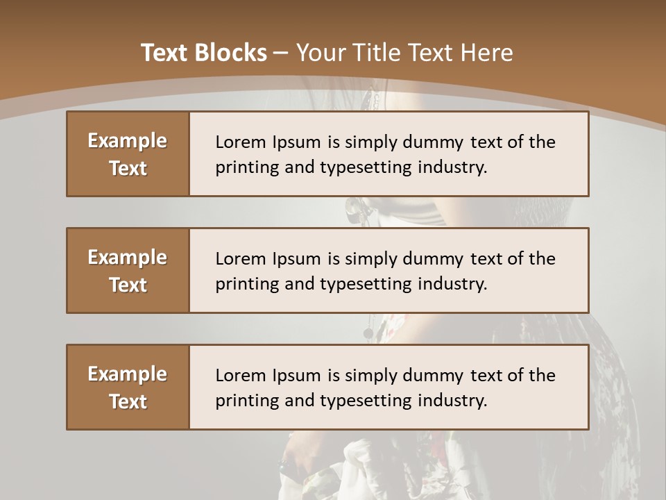 Adult Skin Healthy PowerPoint Template