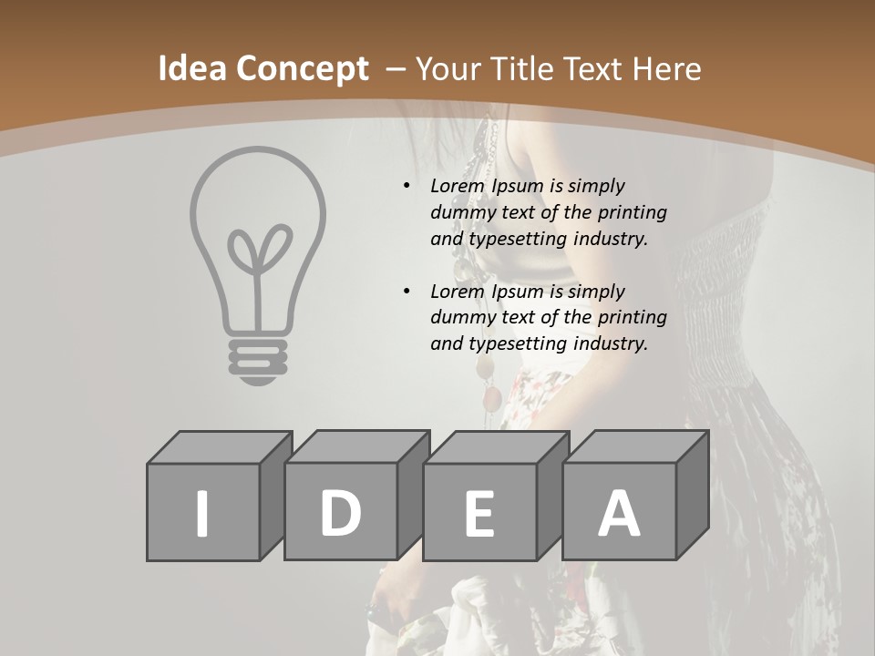 Adult Skin Healthy PowerPoint Template