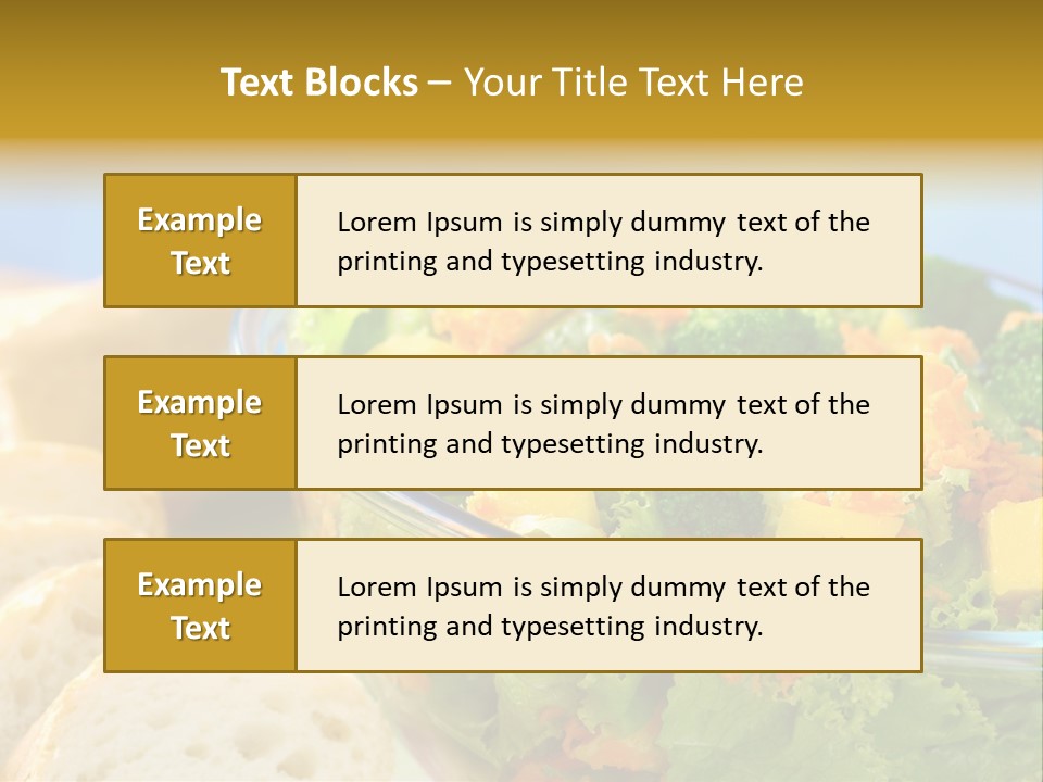 Healthy Food PowerPoint Template