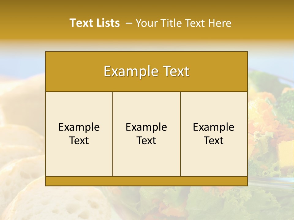 Healthy Food PowerPoint Template