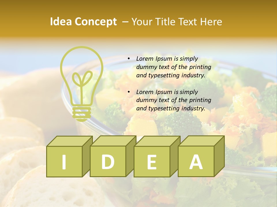 Healthy Food PowerPoint Template