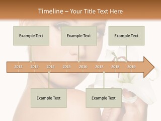 Blonde Eyebrows PowerPoint Template