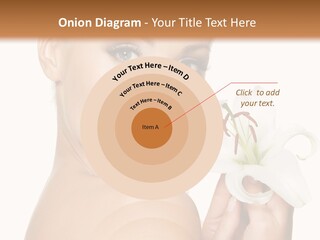Blonde Eyebrows PowerPoint Template