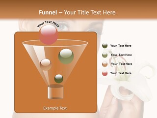 Blonde Eyebrows PowerPoint Template