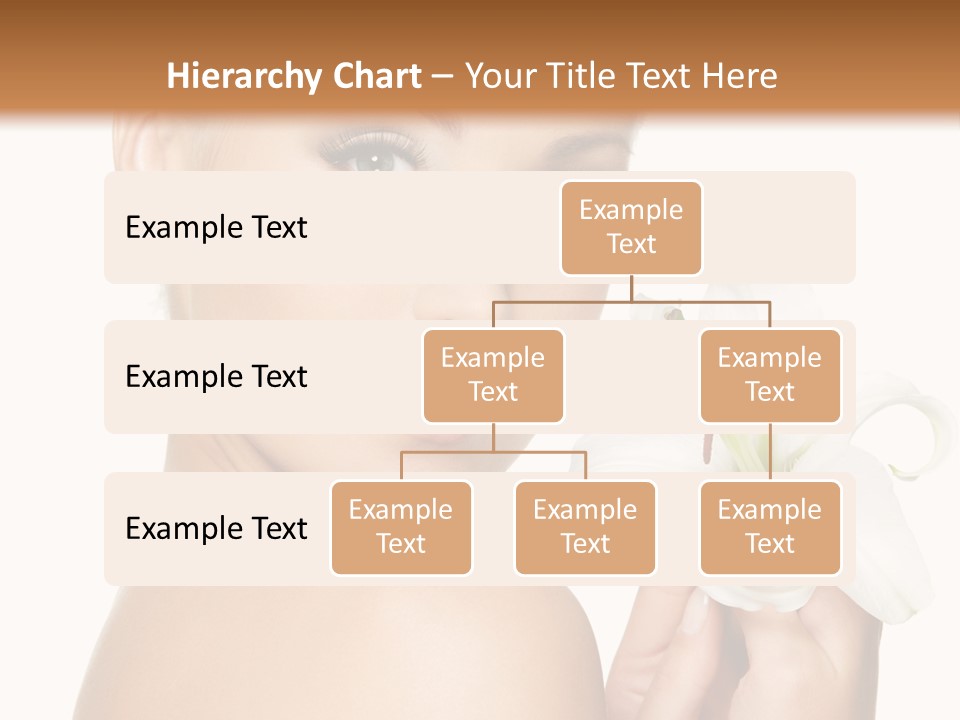 Blonde Eyebrows PowerPoint Template