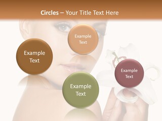 Blonde Eyebrows PowerPoint Template