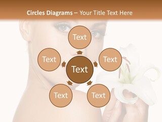 Blonde Eyebrows PowerPoint Template