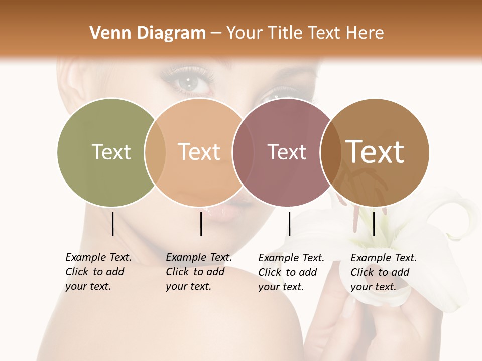 Blonde Eyebrows PowerPoint Template