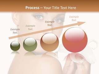 Blonde Eyebrows PowerPoint Template