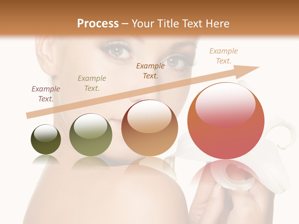 Blonde Eyebrows PowerPoint Template