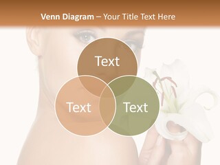 Blonde Eyebrows PowerPoint Template
