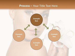Blonde Eyebrows PowerPoint Template