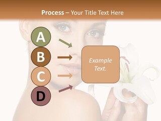 Blonde Eyebrows PowerPoint Template
