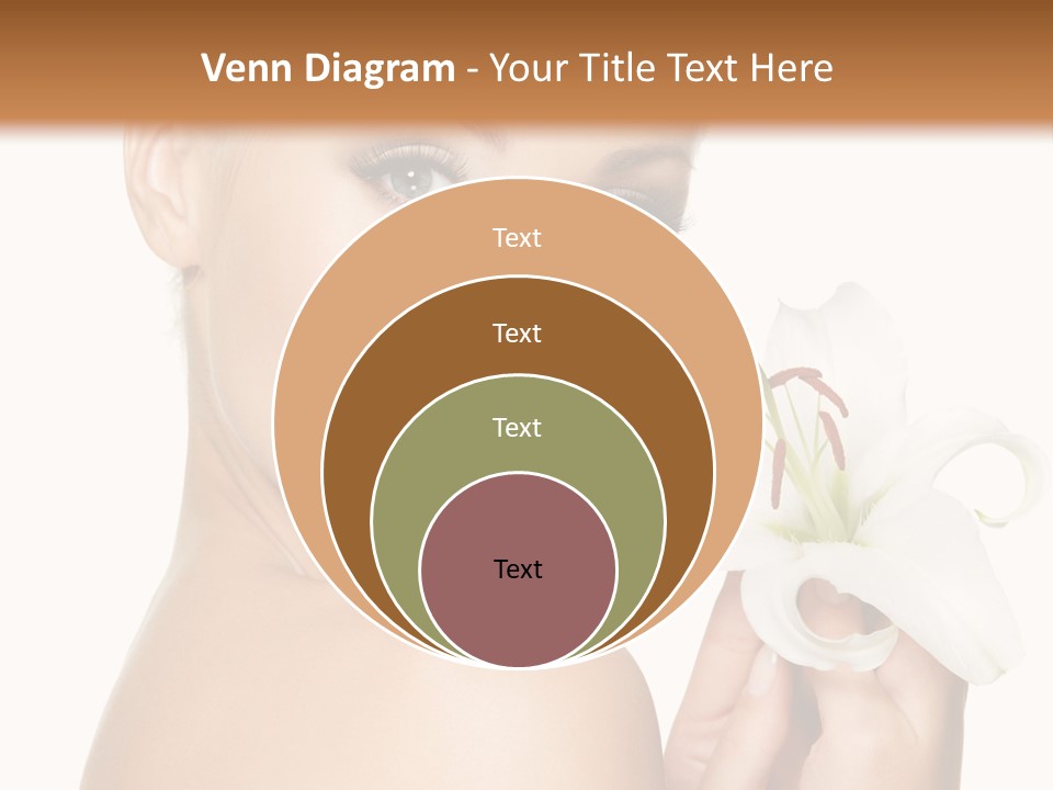 Blonde Eyebrows PowerPoint Template