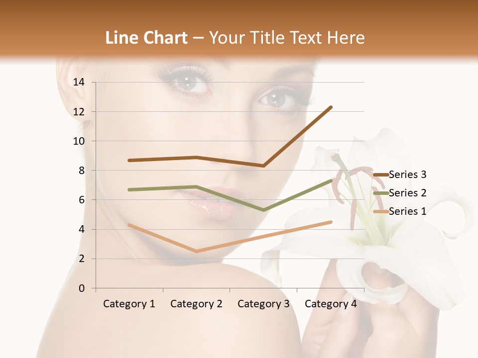 Blonde Eyebrows PowerPoint Template