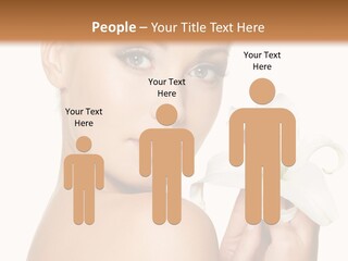 Blonde Eyebrows PowerPoint Template