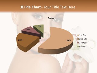 Blonde Eyebrows PowerPoint Template