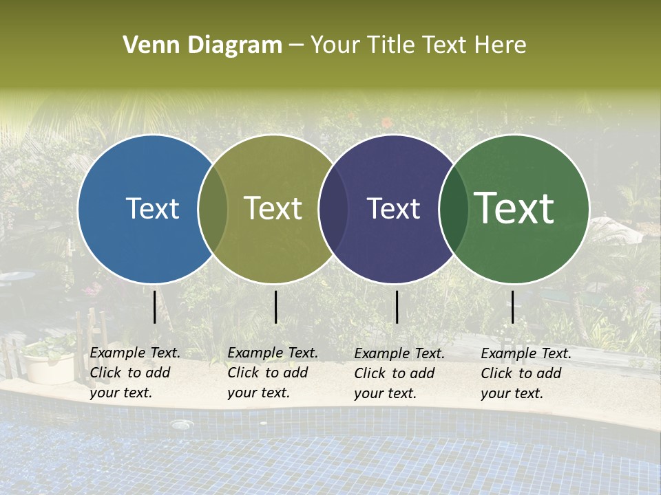 Terrace Sunbed Chair PowerPoint Template