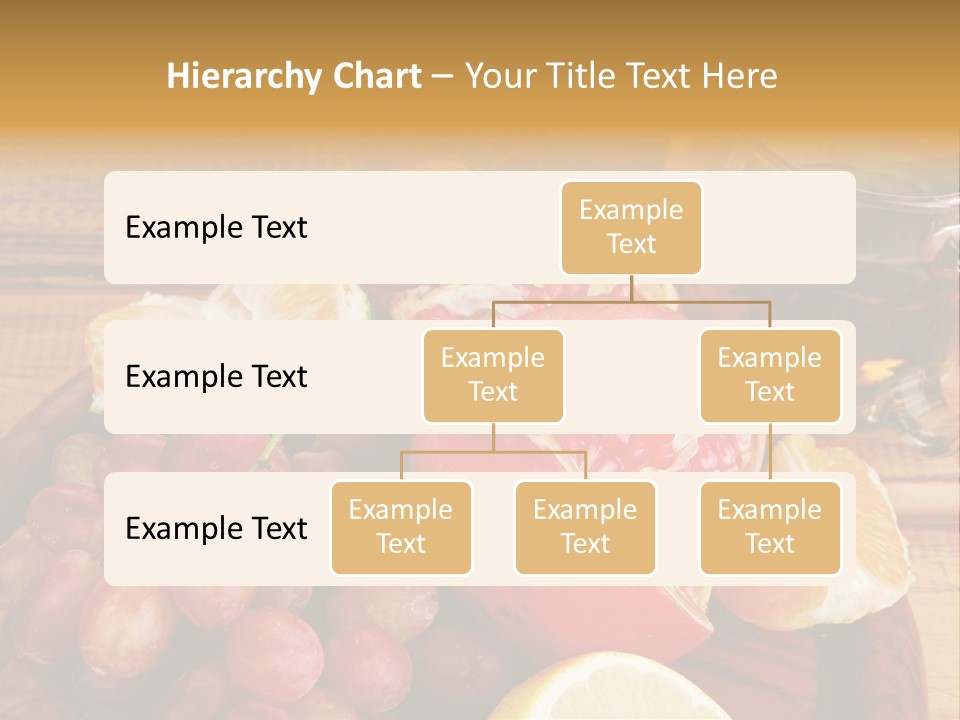 Transparent Gold Fresh PowerPoint Template