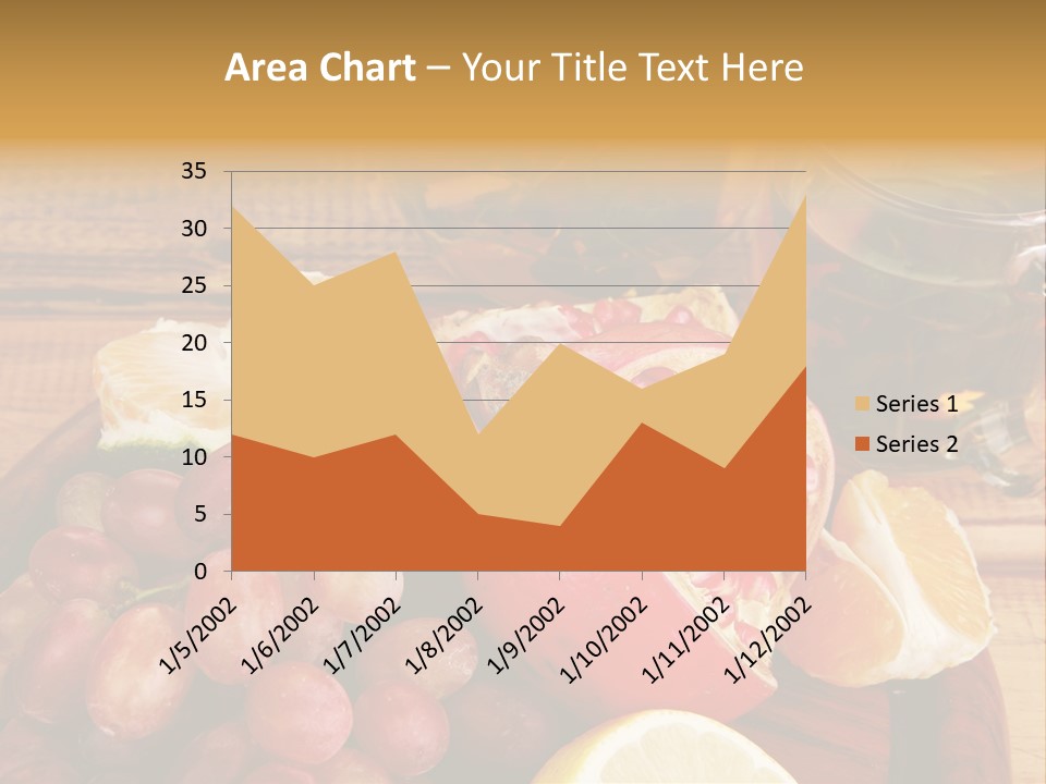 Transparent Gold Fresh PowerPoint Template