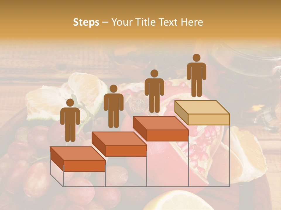Transparent Gold Fresh PowerPoint Template