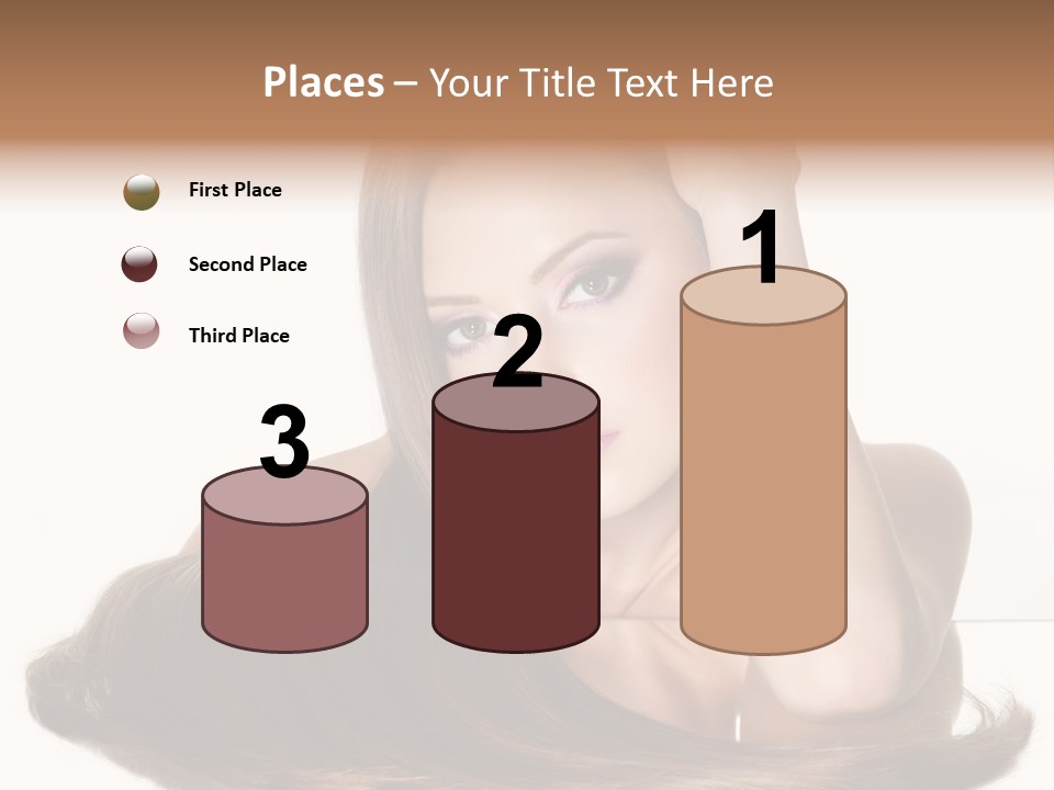 Hair Care Models PowerPoint Template