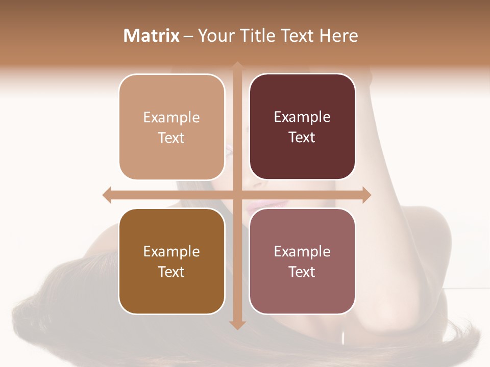 Hair Care Models PowerPoint Template