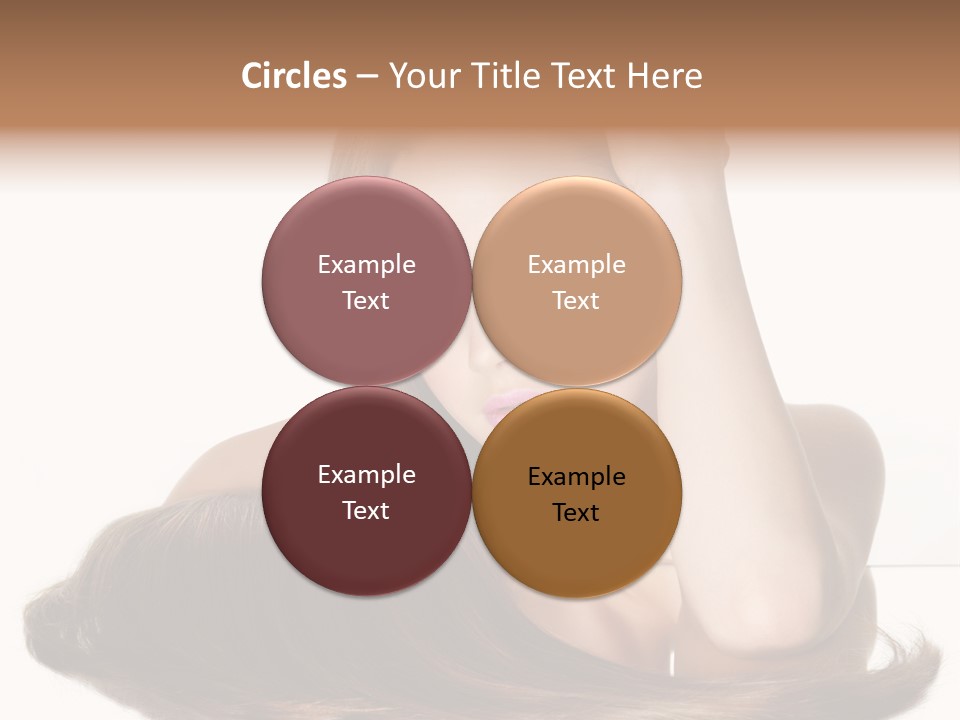 Hair Care Models PowerPoint Template