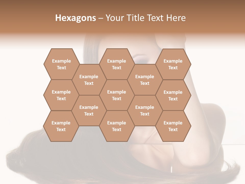 Hair Care Models PowerPoint Template